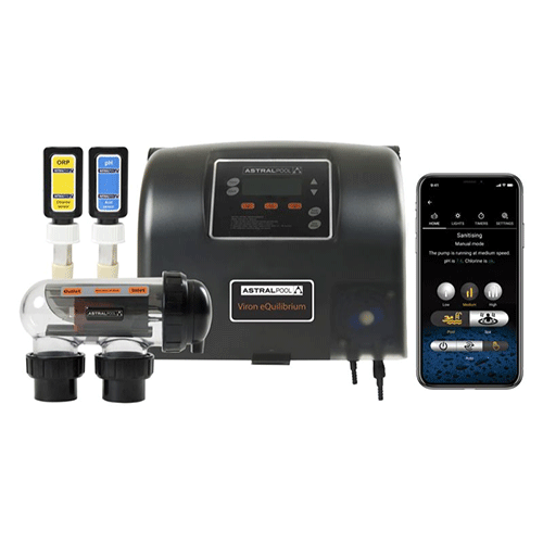 Astral Pool Viron eQuilibrium Salt Chlorinator - Poolshop.com.au Astral Pool Viron eQuilibrium Salt Chlorinator - Poolshop.com.au
